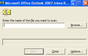 microsoft office outlook 2007 recovery tool pst