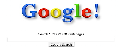 old google logo 2001
