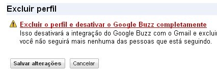 google buzz deactivate