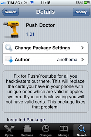 iphone push doctor