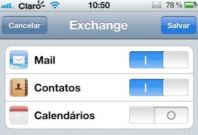iPhone exchange hotmail activesync mail