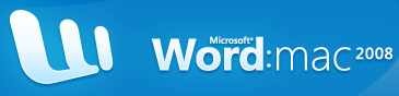 Microsoft word mac 2008