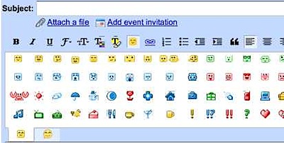 gmail emoticons