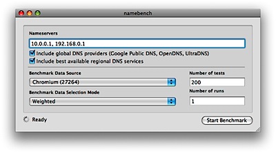 Teste e Encontre o DNS (Internet) Mais Rapido Com Google Namebench