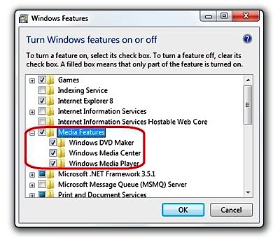 windows 7 media player features