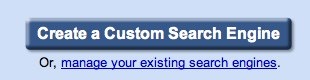 Google Custom Search Engine button
