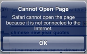 iphone cannot open page network prob