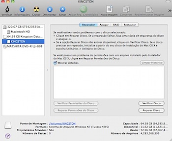 disk tool mac os x pen drive