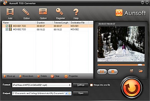 Converter Videos AVI para iPad, iPhone, iPod, PSP e Android Com TOD Converter Gratis