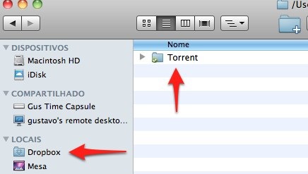 dropbox torrent folder