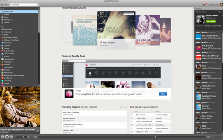 spotify desktop mac os x